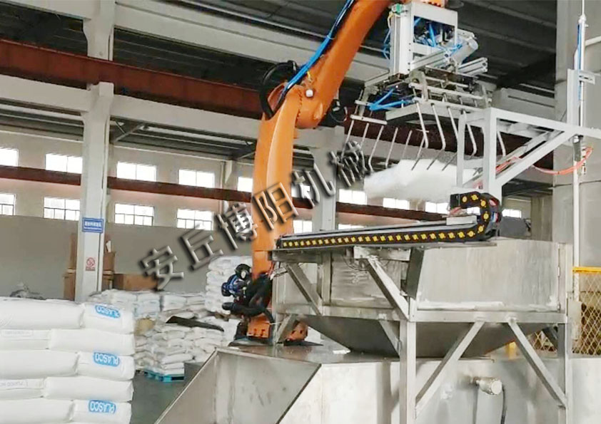 關(guān)于安丘博陽全自動拆垛機的設備特點