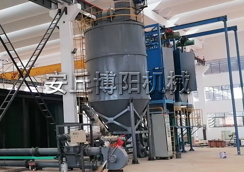 安丘博陽機械抑塵劑噸袋拆包機的工作流程是什么？