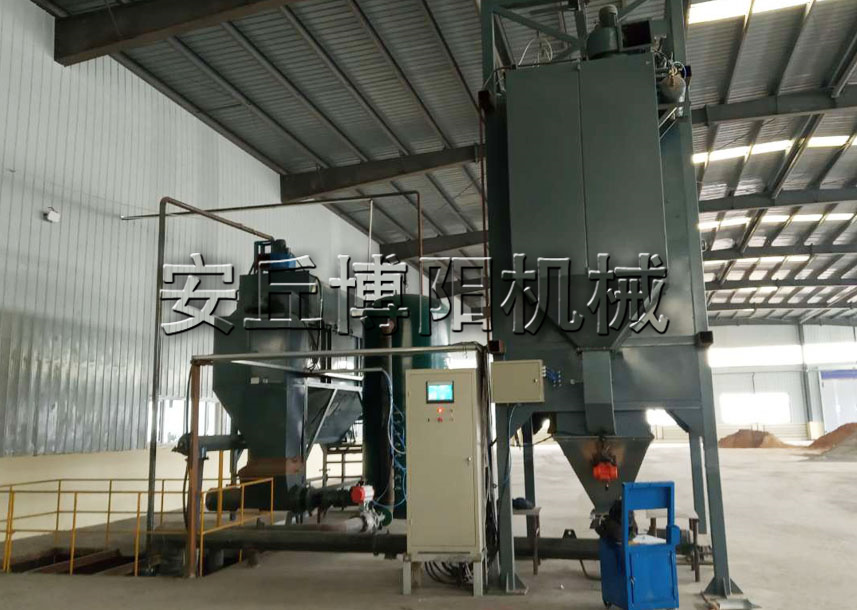 石灰粉噸袋拆包機是如何工作的？