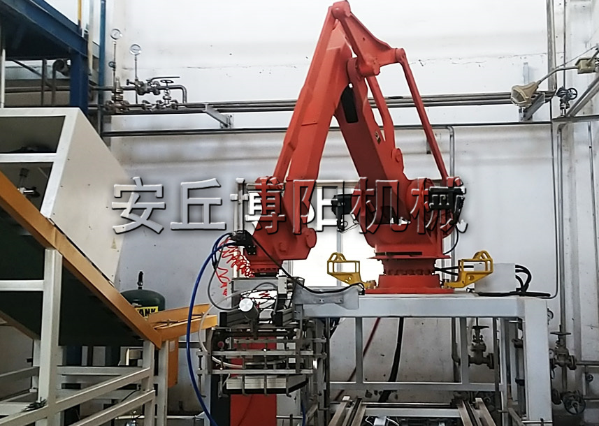50kg尿素自動拆包機(jī)器人的作業(yè)進(jìn)程是什么？